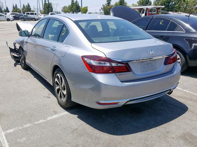 1HGCR2F8XHA236576 - 2017 HONDA ACCORD EXL SILVER photo 3