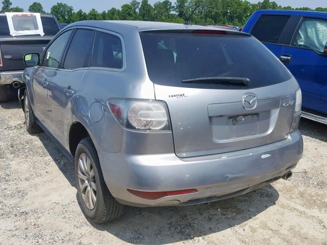 JM3ER2W57A0329488 - 2010 MAZDA CX-7 SILVER photo 3