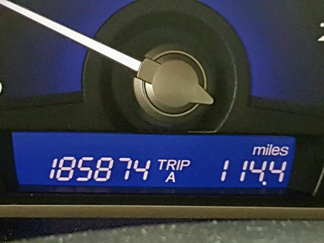 1HGFA16969L006756 - 2009 HONDA CIVIC EXL 勃艮第红 照片 8