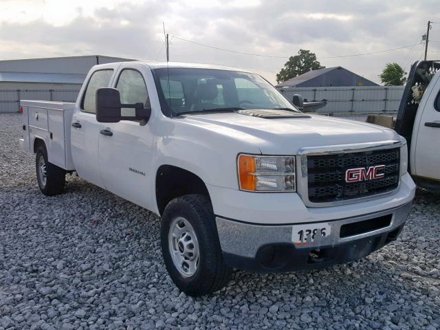 1GT12ZCG1BF166717 - 2011 GMC SIERRA K25 WHITE photo 1