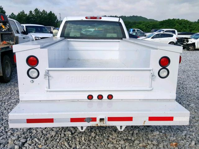 1GT12ZCG1BF166717 - 2011 GMC SIERRA K25 WHITE photo 10