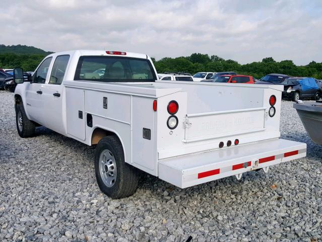 1GT12ZCG1BF166717 - 2011 GMC SIERRA K25 WHITE photo 3