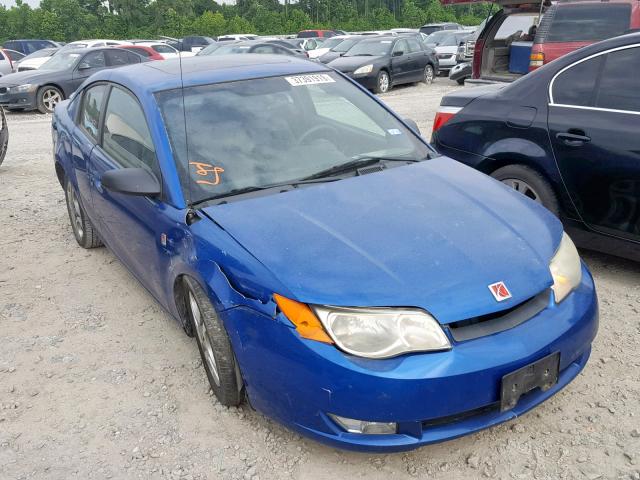 1G8AW12F83Z196869 - 2003 SATURN ION LEVEL BLUE photo 1