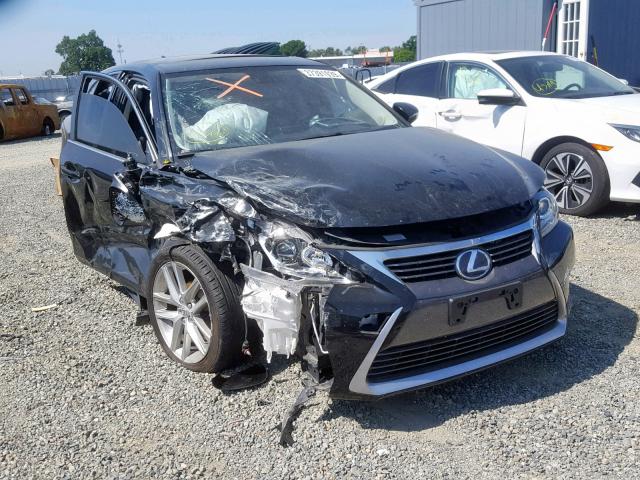 JTHKD5BH1F2230915 - 2015 LEXUS CT 200 BLACK photo 1