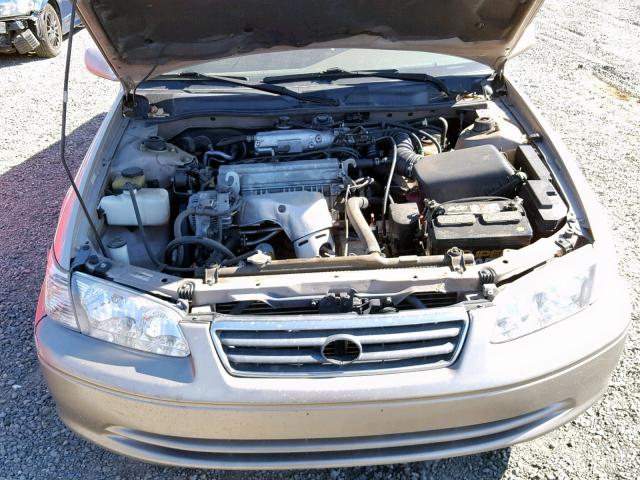 JT2BG22K7Y0519808 - 2000 TOYOTA CAMRY CE GOLD photo 7