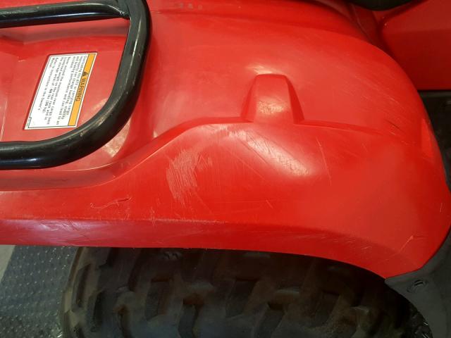 1HFTE2108J4200245 - 2018 HONDA TRX250 TM RED photo 15