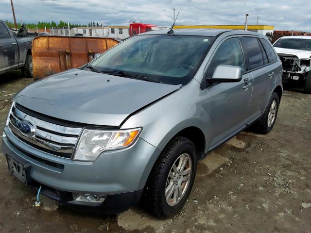 2FMDK48C87BB20800 - 2007 FORD EDGE SEL GRAY photo 2