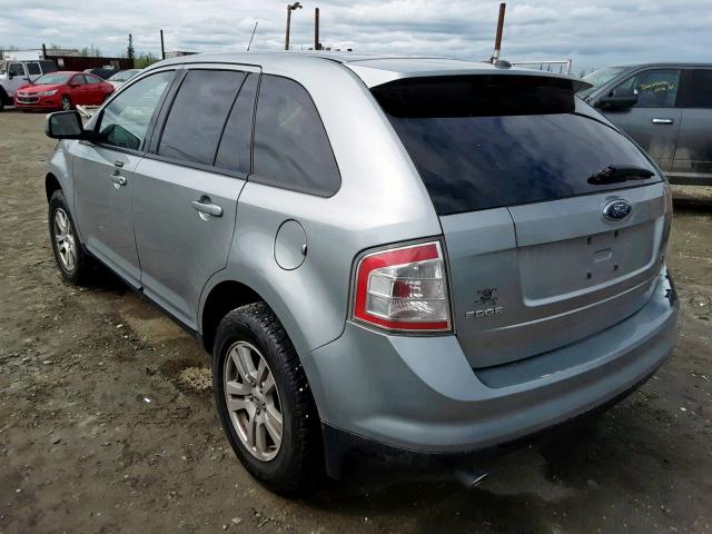 2FMDK48C87BB20800 - 2007 FORD EDGE SEL GRAY photo 3