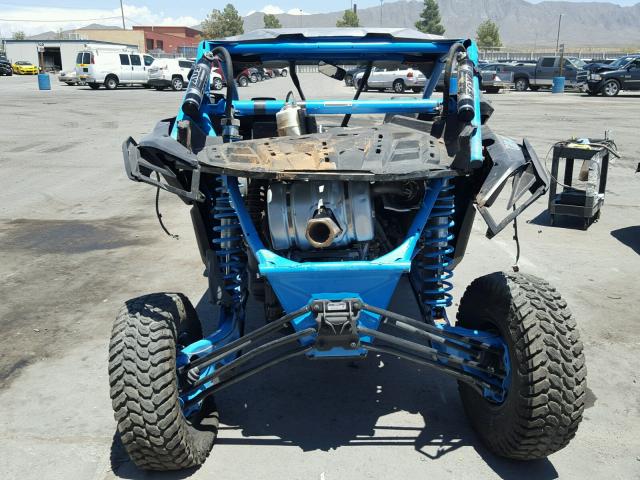 3JBVVAW47JK001134 - 2018 CAN-AM MAVERICK X BLUE photo 6