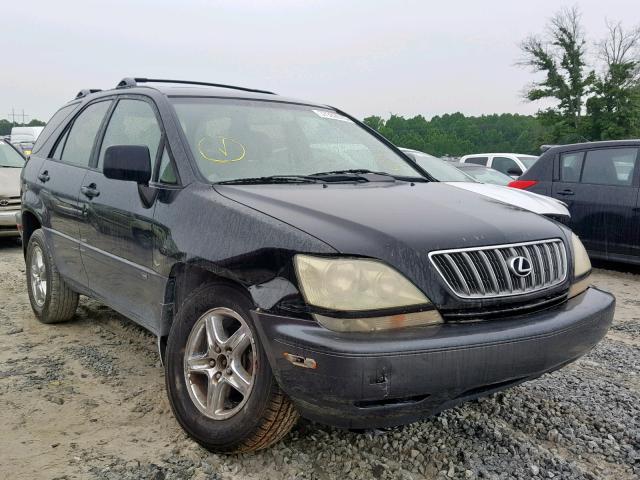 JTJGF10U330157447 - 2003 LEXUS RX 300 BLACK photo 1