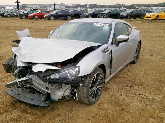 JF1ZCAC14D2602991 - 2013 SUBARU BRZ 2.0 LI SILVER photo 2