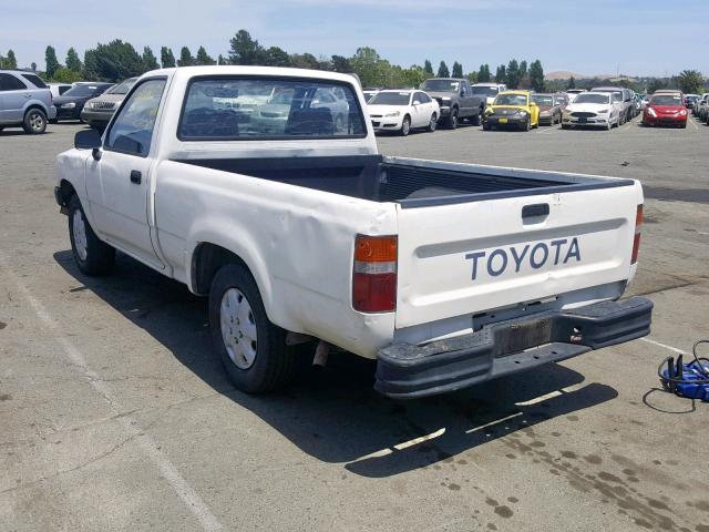 4TARN81A3PZ132749 - 1993 TOYOTA PICKUP 1/2 WHITE photo 3