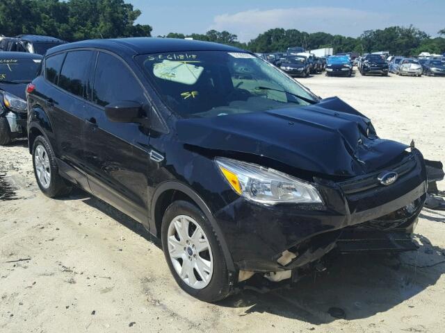 1FMCU0F73GUB31167 - 2016 FORD ESCAPE S BLACK photo 1