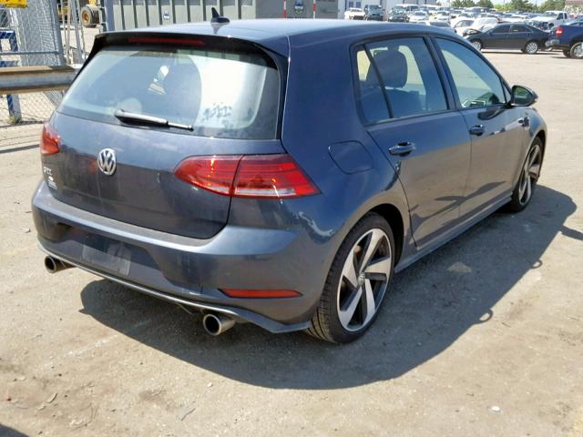 3VW447AU1JM289725 - 2018 VOLKSWAGEN GTI S/SE BLACK photo 4