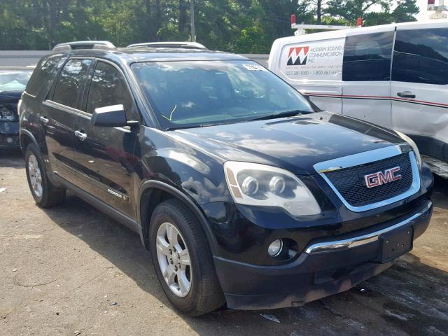 1GKER13728J204755 - 2008 GMC ACADIA SLE BLACK photo 1