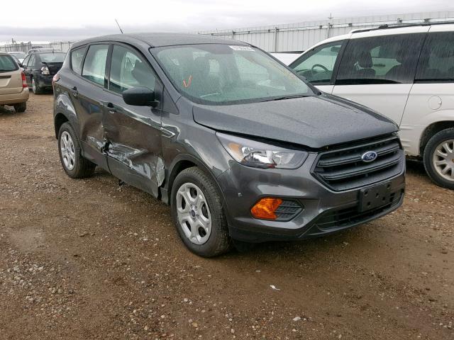 1FMCU0F78KUB58759 - 2019 FORD ESCAPE S GRAY photo 1