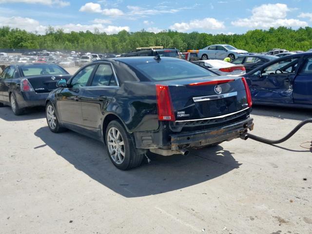 1G6DS57V690113672 - 2009 CADILLAC CTS HI FEA BLACK photo 3