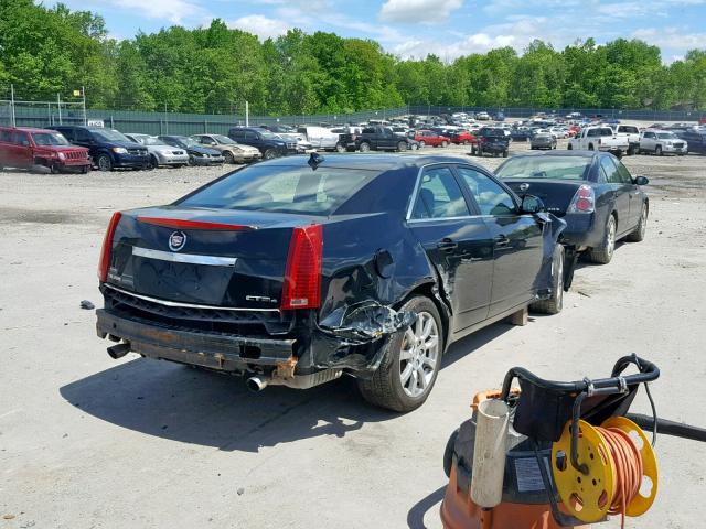 1G6DS57V690113672 - 2009 CADILLAC CTS HI FEA BLACK photo 4