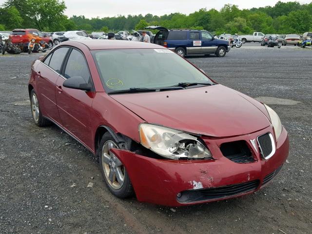 1G2ZH528454152755 - 2005 PONTIAC G6 GT MAROON photo 1