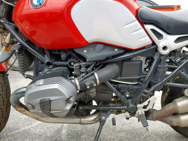 WB10A1608FZ614869 - 2015 BMW R NINE T RED photo 7