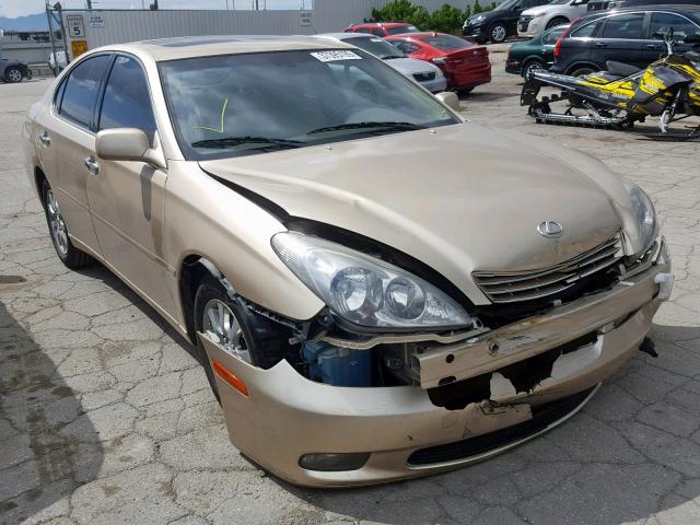 JTHBF30G136021347 - 2003 LEXUS ES 300 GOLD photo 1