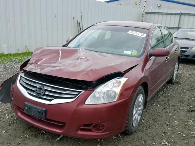 1N4AL2AP1BN410630 - 2011 NISSAN ALTIMA BAS MAROON photo 2