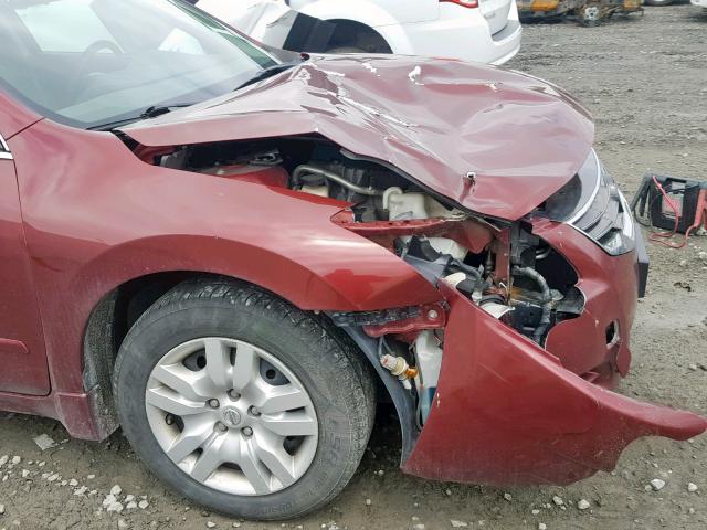 1N4AL2AP1BN410630 - 2011 NISSAN ALTIMA BAS MAROON photo 9