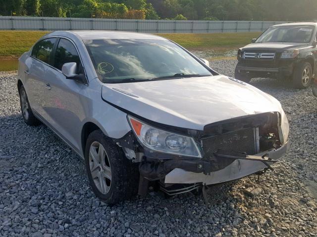 1G4GB5EG9AF148220 - 2010 BUICK LACROSSE C SILVER photo 1