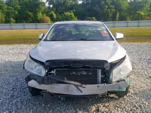 1G4GB5EG9AF148220 - 2010 BUICK LACROSSE C SILVER photo 9