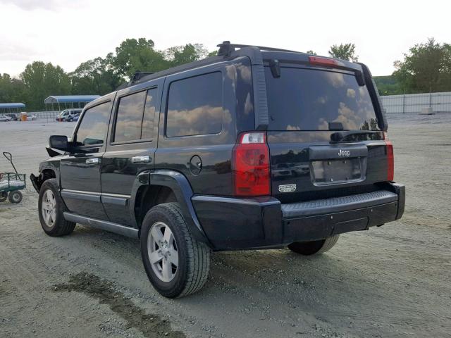 1J8HH48K48C184970 - 2008 JEEP COMMANDER BLACK photo 3