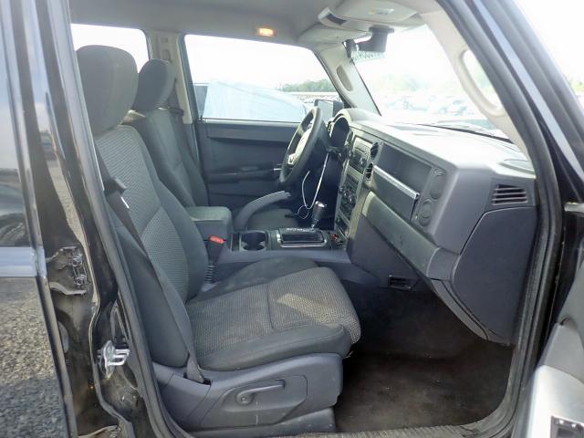 1J8HH48K48C184970 - 2008 JEEP COMMANDER BLACK photo 5