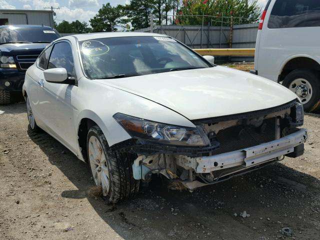 1HGCS228X9A008637 - 2009 HONDA ACCORD EXL WHITE photo 1