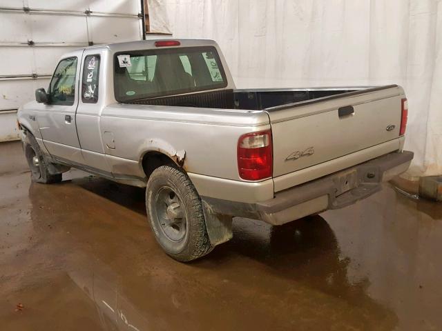 1FTYR15E25PA50934 - 2005 FORD RANGER SUP SILVER photo 3