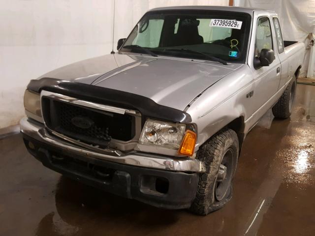 1FTYR15E25PA50934 - 2005 FORD RANGER SUP SILVER photo 9