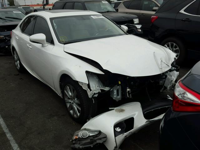 JTHBA1D20G5020932 - 2016 LEXUS IS 200T WHITE photo 1