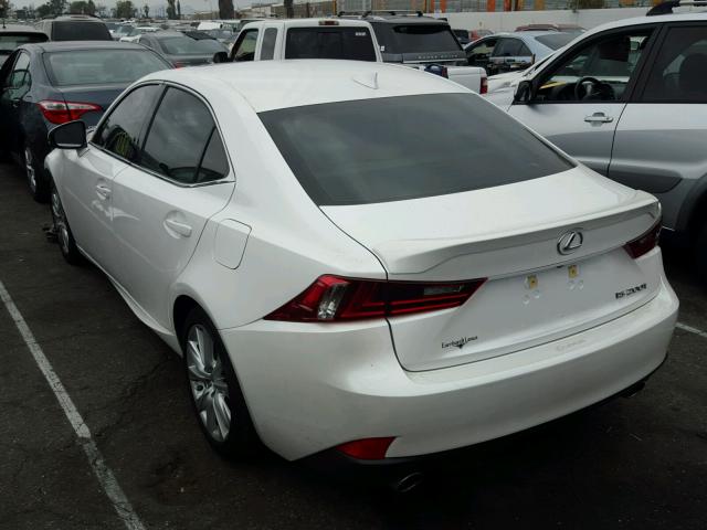 JTHBA1D20G5020932 - 2016 LEXUS IS 200T WHITE photo 3