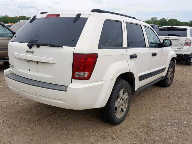 1J4GR48KX6C237176 - 2006 JEEP GRAND CHER WHITE photo 4