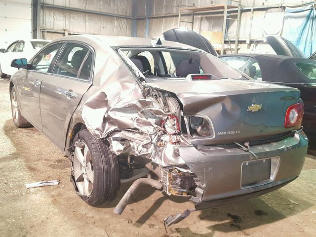 1G1ZC5EU3CF293085 - 2012 CHEVROLET MALIBU 1LT 棕色 照片 3