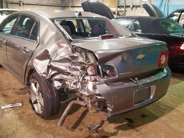 1G1ZC5EU3CF293085 - 2012 CHEVROLET MALIBU 1LT 棕色 照片 9