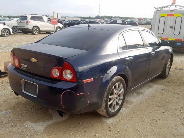 1G1ZE5E73BF187724 - 2011 CHEVROLET MALIBU LTZ 蓝色 照片 4