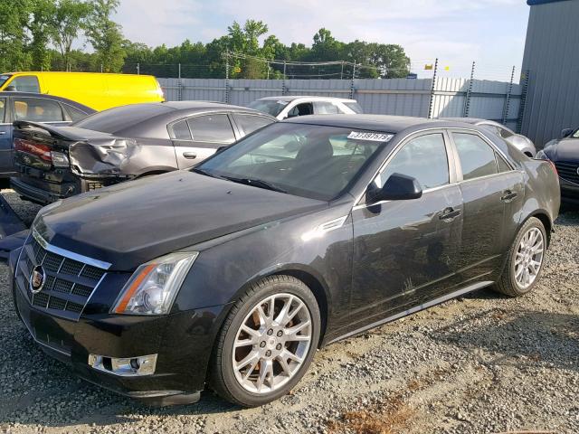 1G6DP5EVXA0123565 - 2010 CADILLAC CTS PREMIU BLACK photo 2