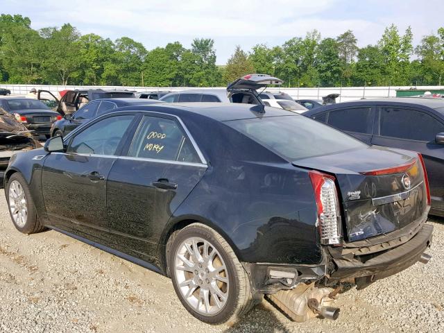 1G6DP5EVXA0123565 - 2010 CADILLAC CTS PREMIU BLACK photo 3