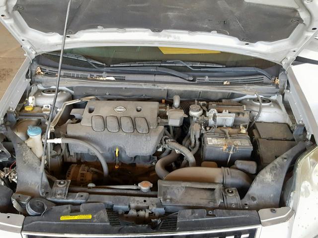 3N1AB61E99L612776 - 2009 NISSAN SENTRA 2.0 SILVER photo 7