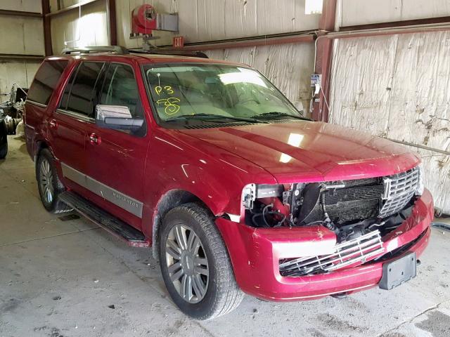 5LMFU28577LJ03573 - 2007 LINCOLN NAVIGATOR 勃艮第红 照片 1