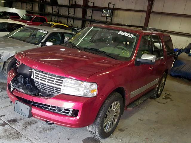 5LMFU28577LJ03573 - 2007 LINCOLN NAVIGATOR 勃艮第红 照片 2