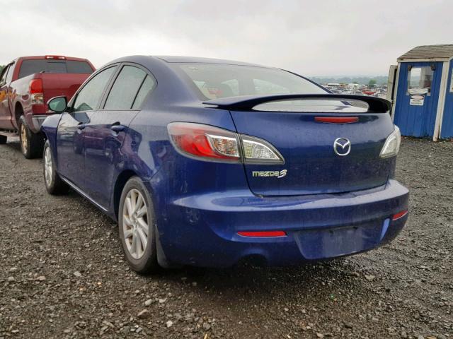 JM1BL1VG4C1504092 - 2012 MAZDA 3 I BLUE photo 3