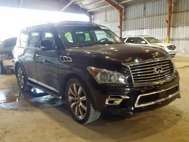 JN8AZ2NF4C9516983 - 2012 INFINITI QX56 BLACK photo 1