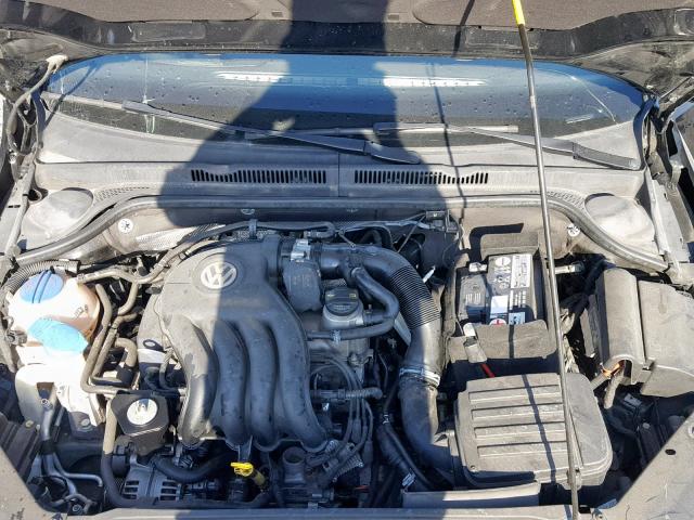 3VW2K7AJXFM294495 - 2015 VOLKSWAGEN JETTA BASE 黑色 照片 7