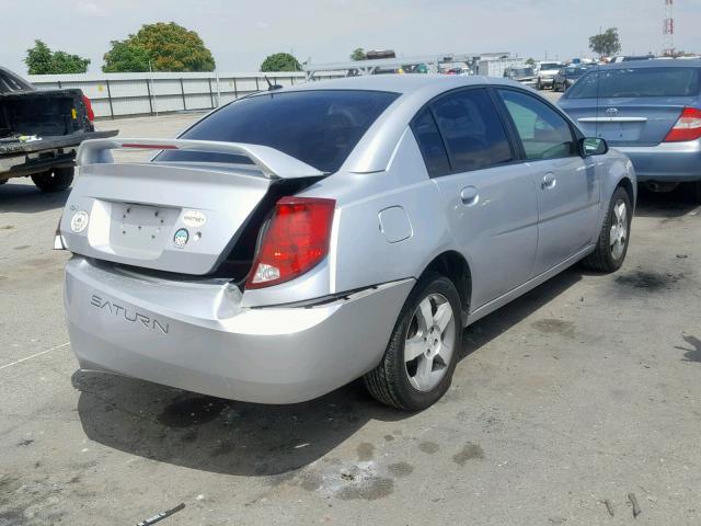 1G8AL55F66Z183179 - 2006 SATURN ION LEVEL SILVER photo 4