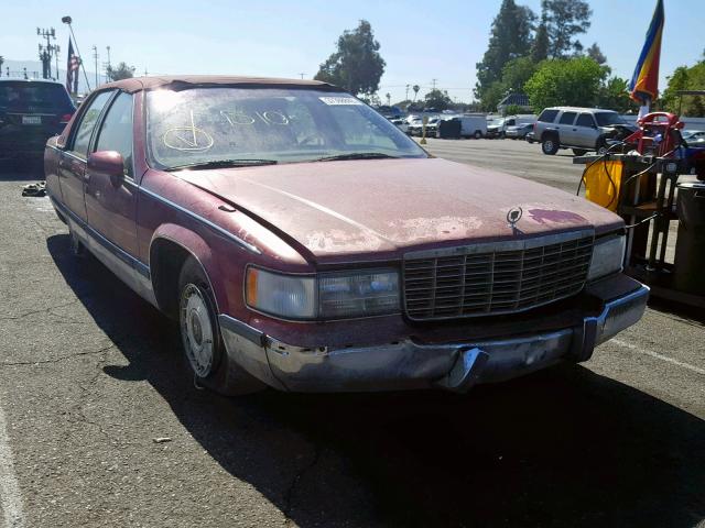 1G6DW52P1RR719681 - 1994 CADILLAC FLEETWOOD RED photo 1